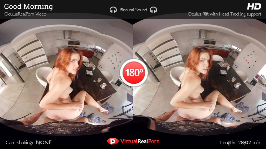 Sizzling virtual reality porn movie Good Morning from Virtual Real Porn