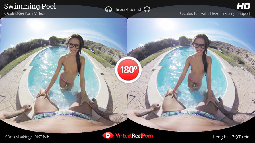 Sexy virtual reality porn movie Swimming Pool from Virtual Real Porn