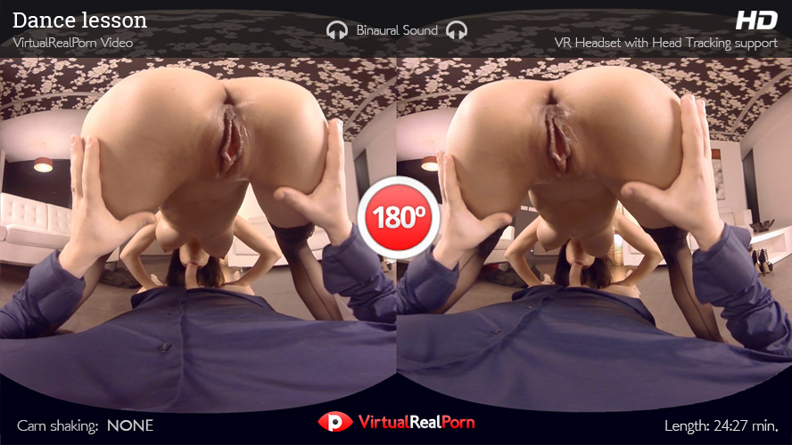 Dance Lesson: extreme anal scene with the asian goddess Pussykat for VR!
