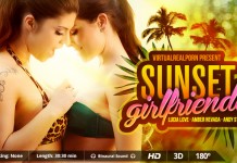 "Sunset Girlfriends" Sweet VR Porn Title from VRP