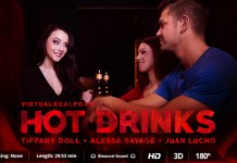 "Hot Drinks" VR Porn Trailer from VirtualRealPorn
