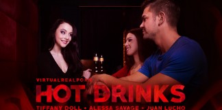 "Hot Drinks" VR Porn Trailer from VirtualRealPorn